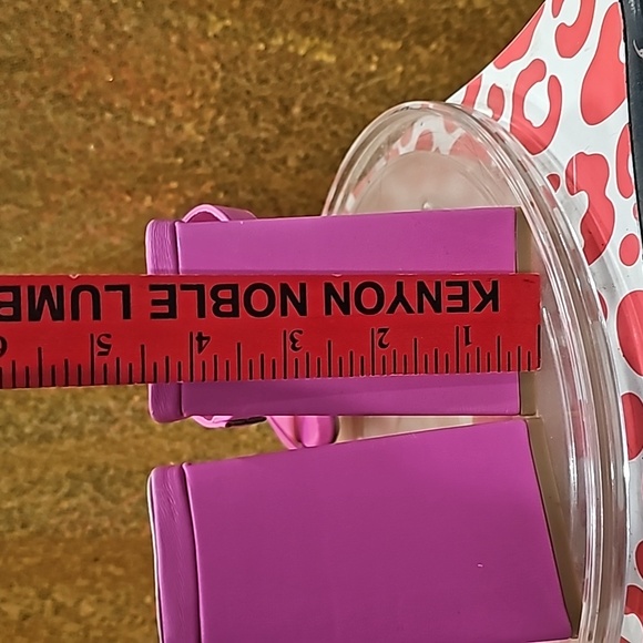 A BamBoo Like New Pink Heels size 10 - Picture 5 of 9